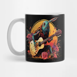 Cockroach Playing Guitar Mug